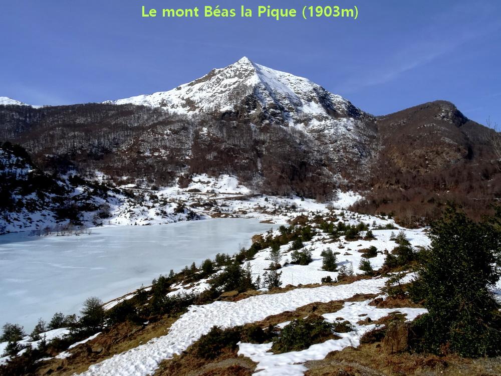 Le mont beas la pique 1903m